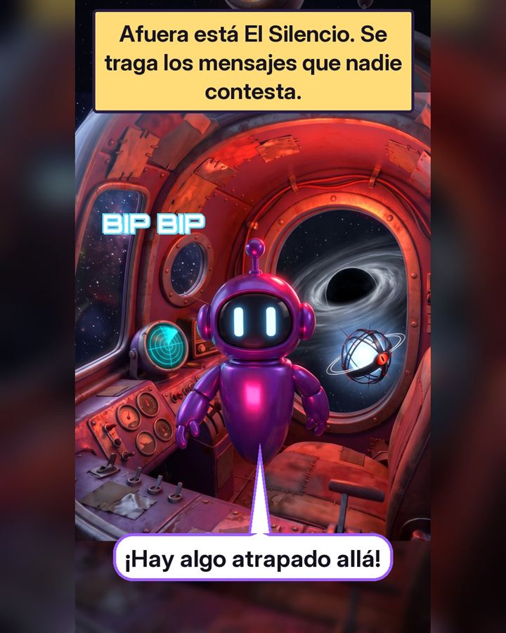 Afuera está El Silencio. Alarma: hay algo atrapado allá.